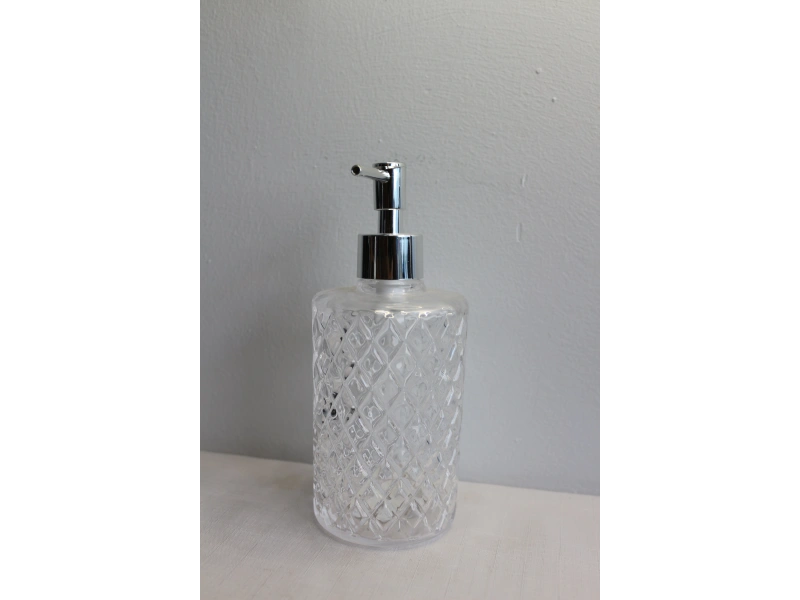 Glasscom Silindirik Sıvı Sabunluk