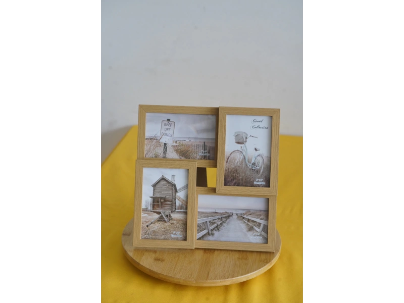 Ahşap Resim Çerçevesi 4Lü 10X15