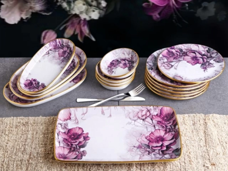 Purple 15 Parça Kahvaltı Seti G4367