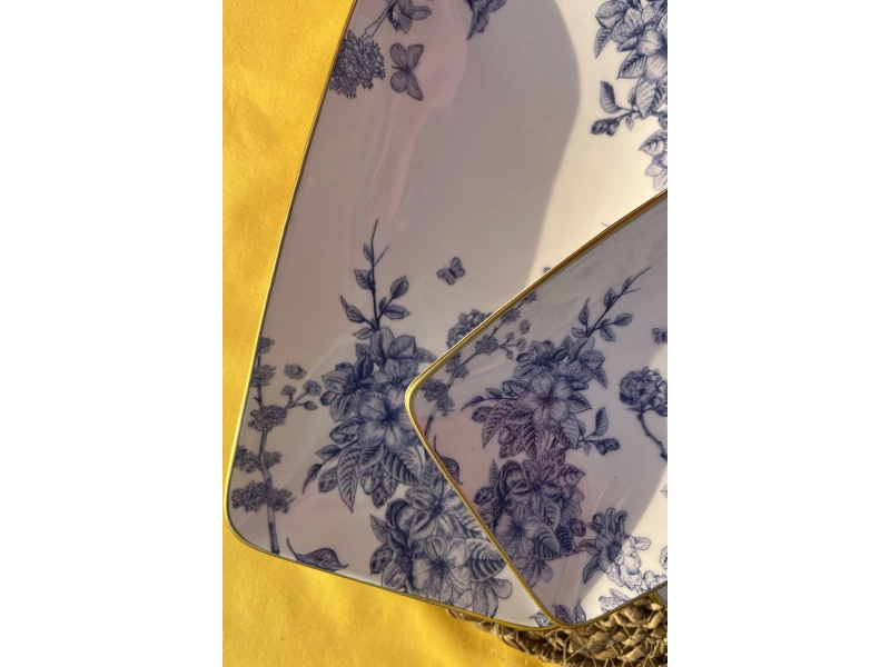 Spring Time 3lü Kayık Tabak G4181