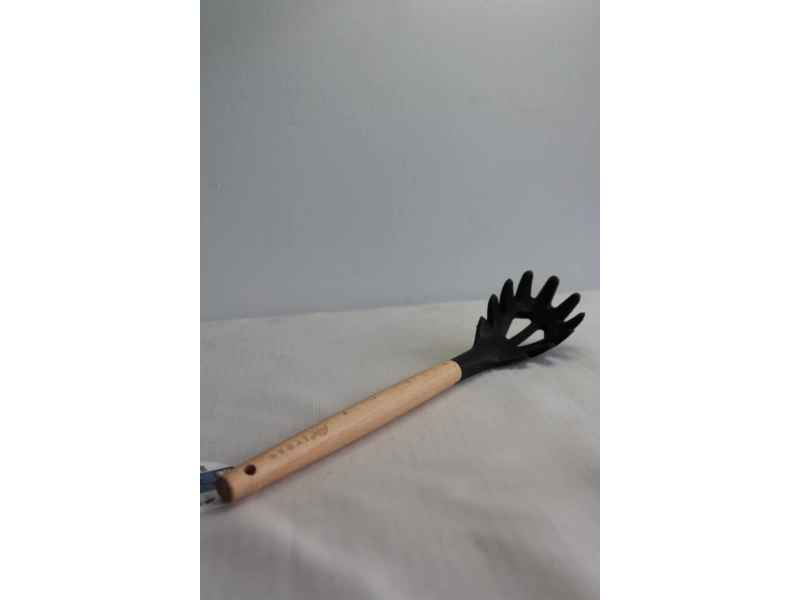 Ivory Bambu Saplı Silikon Salata Kaşık