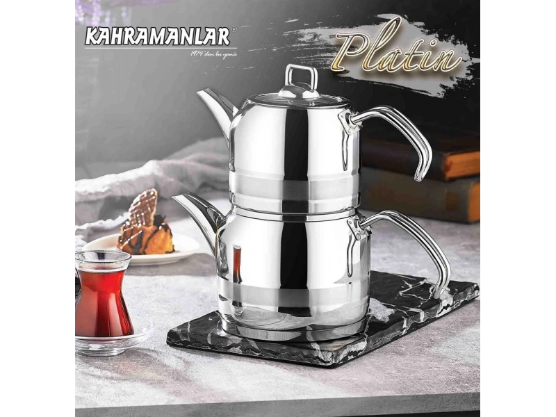 Kahramanlar Enza Platin Mega Çaydanlık 1023P