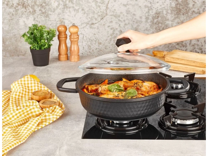 Kahramanlar Motto Basık Tencere 22cm 3531