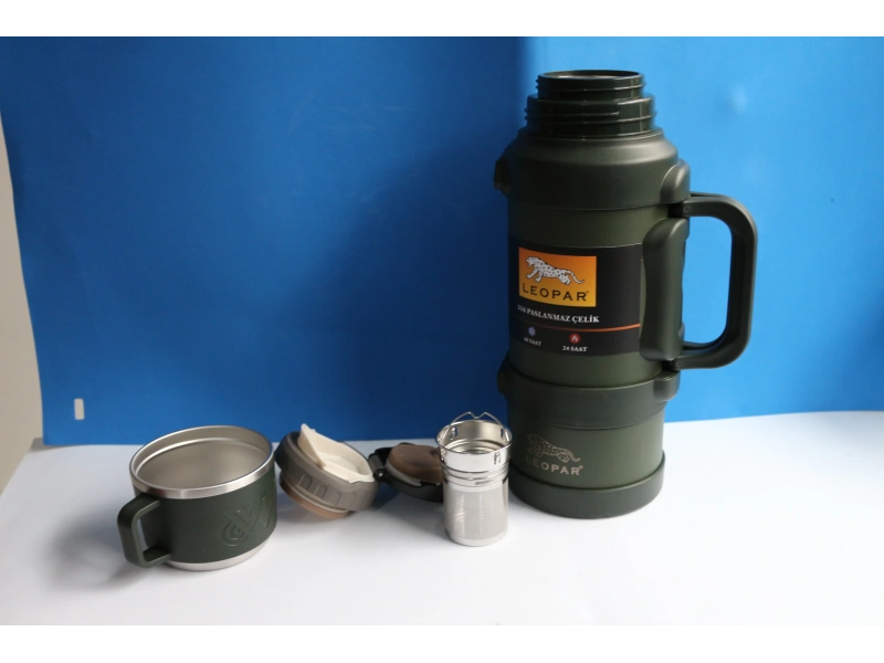 Leopar Çelik Kamp Termosu 2 lt YK1422