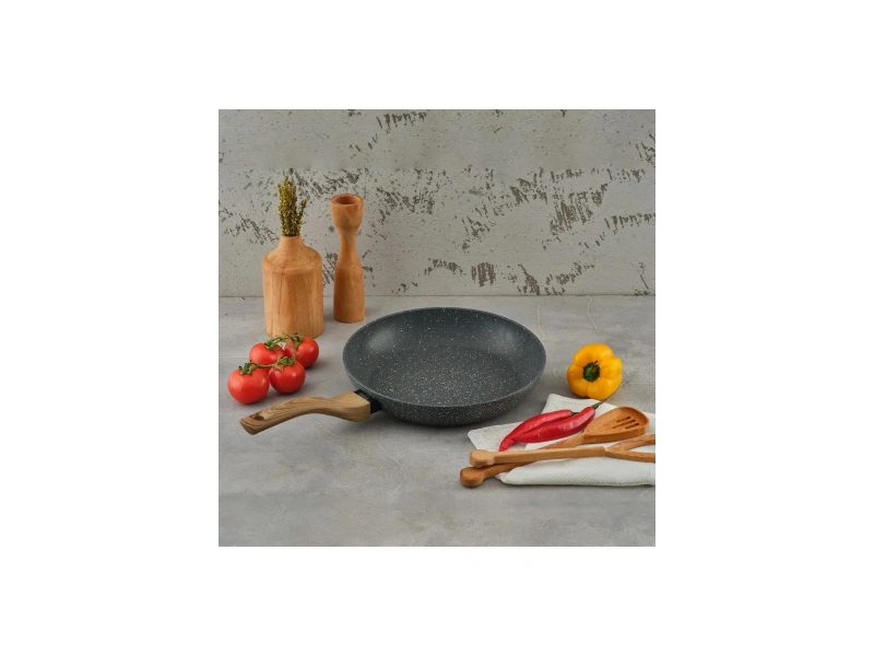 Leydi Marble Natura Granit Tava 30 Cm