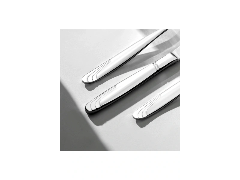 Nehir Lizbon Sade 12 Kişilik 60 Parça Kutulu Çatal Kaşık Bıçak Takımı