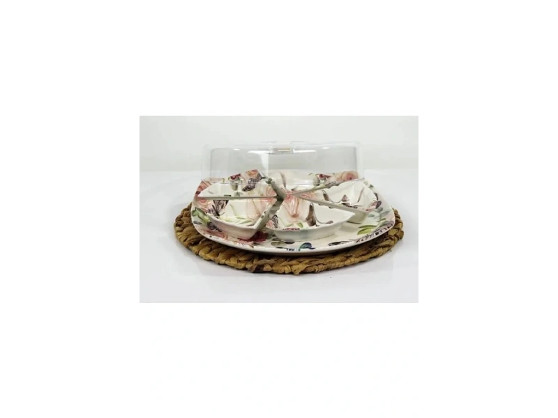 Dijital Desen Tepsili Kahvaltılık