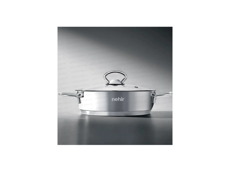 Nehir Silver 6 Parça Paslanmaz Çelik Sahan Seti (16-18-20 cm)