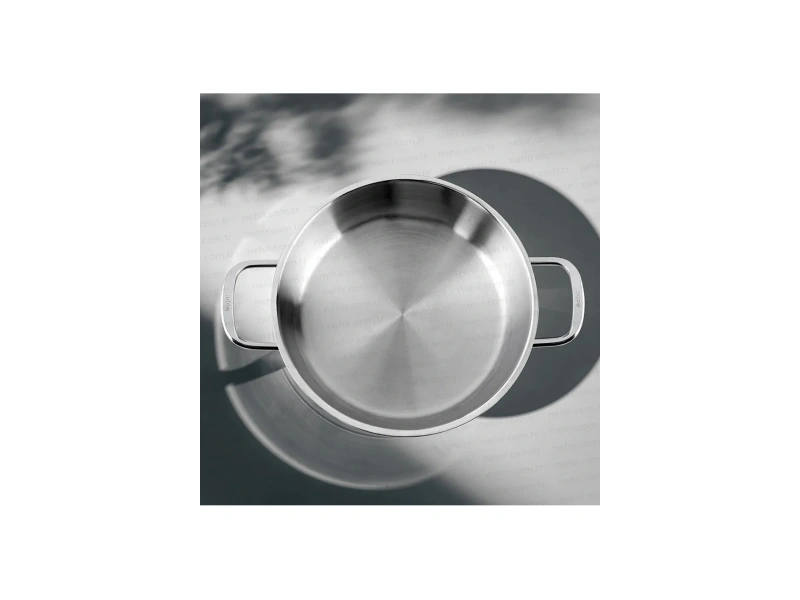 Nehir Silver 6 Parça Paslanmaz Çelik Sahan Seti (16-18-20 cm)