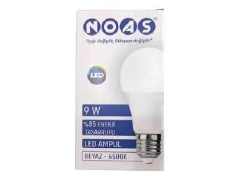 Noas Led Ampul 9W