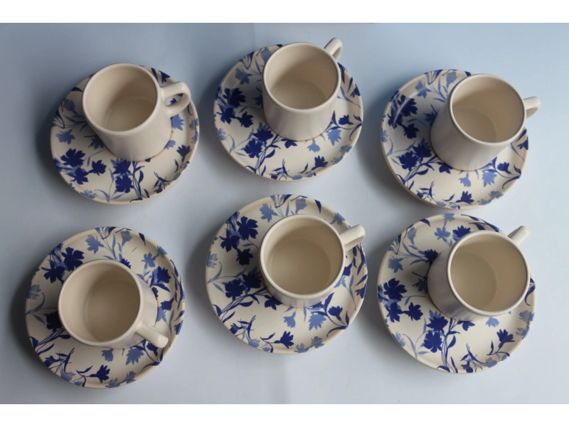 Nordic Dijital 6lı Kahve Takımı