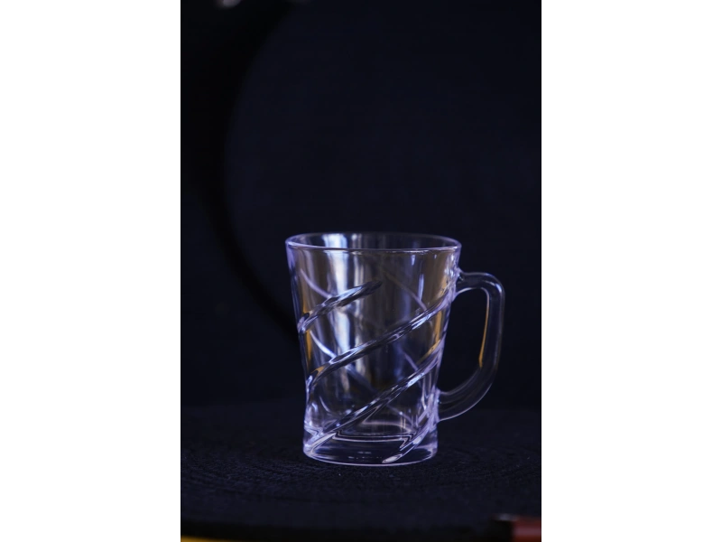 Panayır Home Blinkmax Kulplu Şeffaf 6lı Fincan Bardak GLS-200 GLS-192