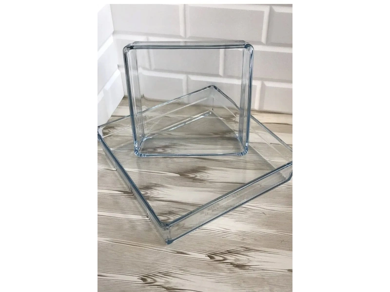 Paşabahçe 159129 Borcam Premium Kare Tepsi 2li Set