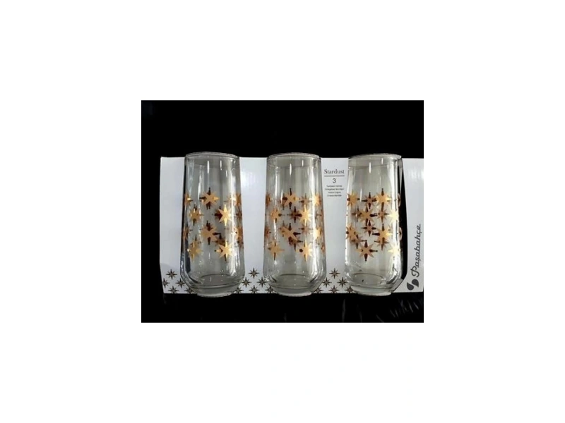 Paşabahçe 420015 Su Bardağı Stardust Uzun 470 Cc 3 Lü