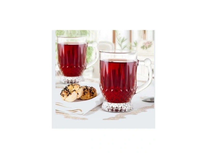 Paşabahçe 55871 Coffee Mugs & Cups Kulplu Çay Bardağı 165 Cc 6lı