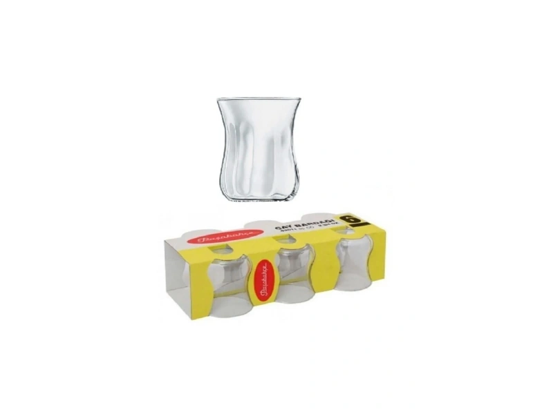 Paşabahçe 6lı Optikli Bardak 42011