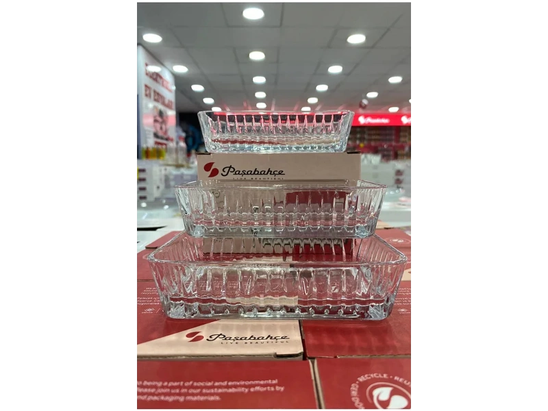 Paşabahçe Frezya 530323 Servis Tabak 3lü