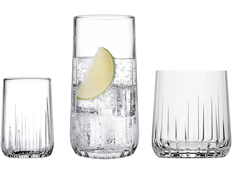 Paşabahçe Nova 18 Parça Su Meşrubat Kahve Yanı Bardak Takımı 96961