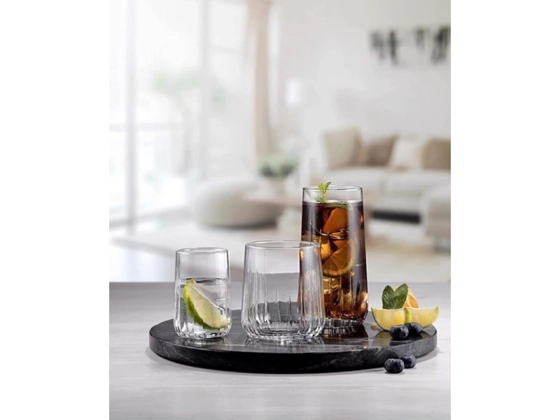 Paşabahçe Nova 18 Parça Su Meşrubat Kahve Yanı Bardak Takımı 96961