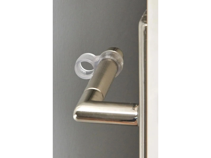 Şeffaf Silikon Plastik Kapı Kolu Tutucu, Tutacağı Durdurucu Pencere Tamponu Stoperi (5 ADET)