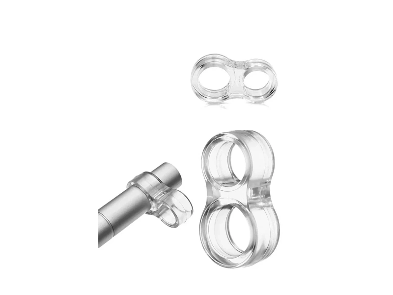 Şeffaf Silikon Plastik Kapı Kolu Tutucu, Tutacağı Durdurucu Pencere Tamponu Stoperi (5 ADET)