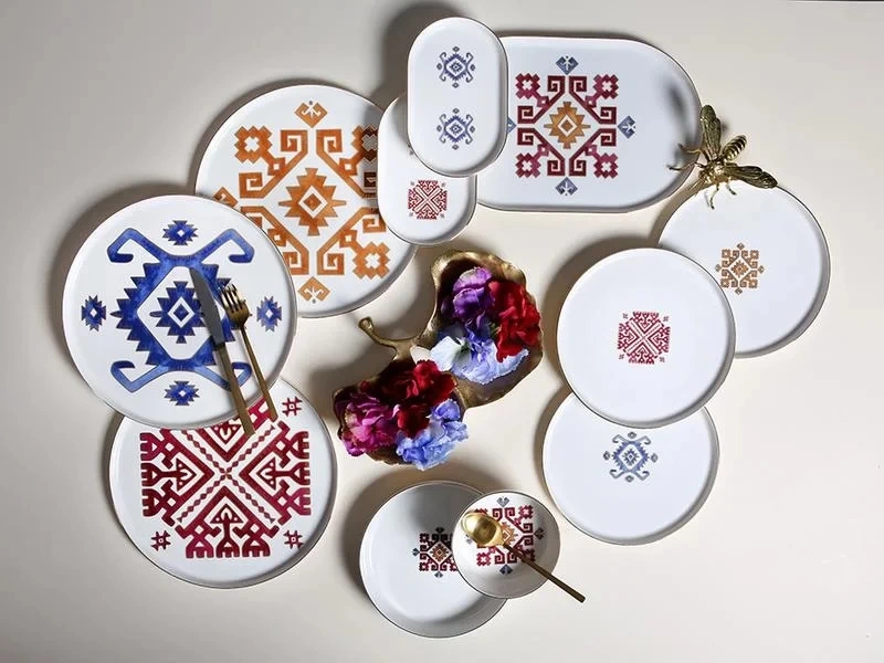 Porland Arabesque 27 Parça 6 Kişilik Yemek Takımı