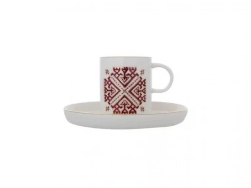 Porland Arabesque Desen6 6 Kişilik Kahve Takımı 85cc