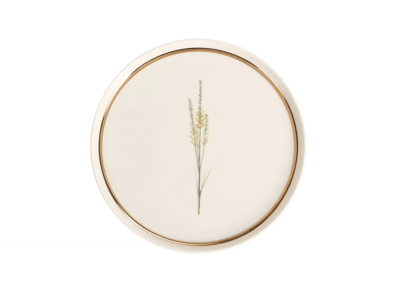 Porland Botanical Desen 2 Düz Tabak 21cm