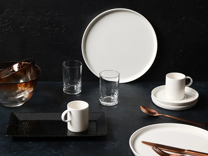 Porland Chopin 2 Kişilik Kahve Takımı 8 Parça