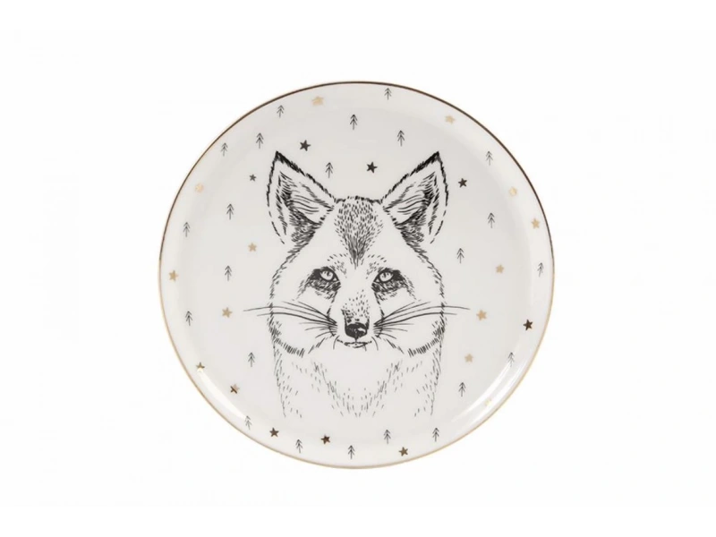 Porland Forest 4 Kişilik Pasta Takımı 20cm