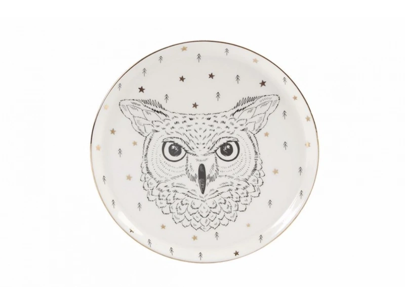 Porland Forest 4 Kişilik Pasta Takımı 20cm