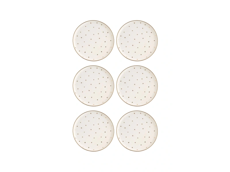 Porland Forest Düz Tabak 20cm 6lı