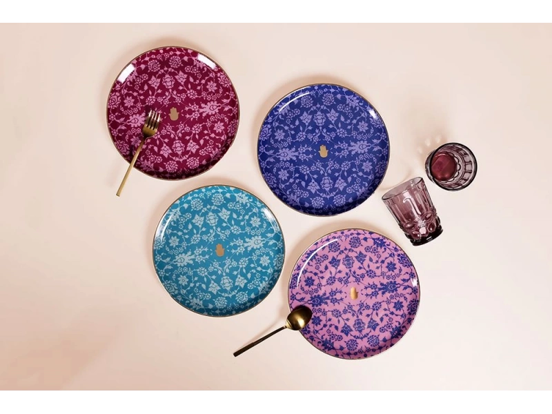 Porland Glamorous Servis Tabağı 24 cm 4 Adet