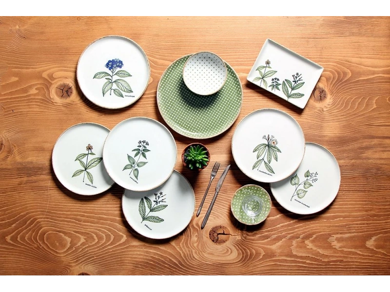 Porland Green Days 30 Parça 6 Kişilik Kahvaltı Takımı