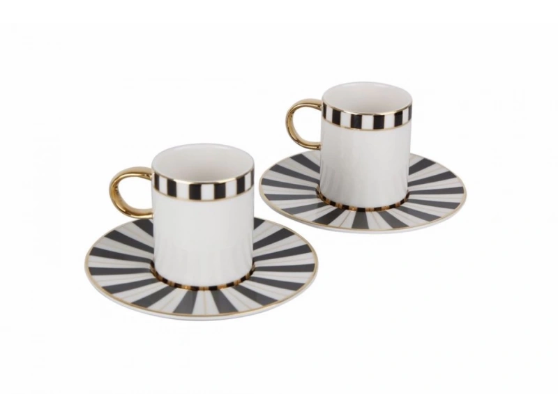 Porland Palms Kahve Takımı 4 Parça