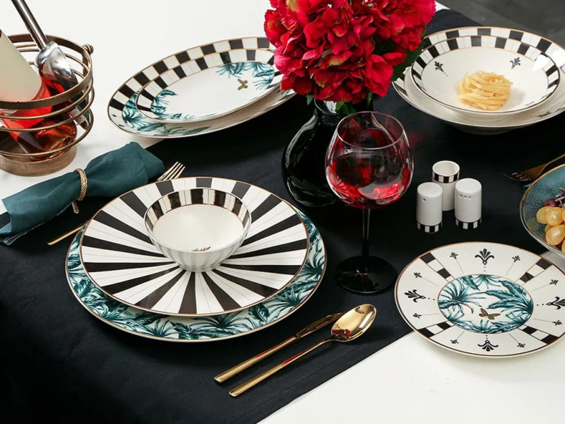 Porland Re-Gen Ontario 24 Parça 6 Kişilik Yemek Takımı