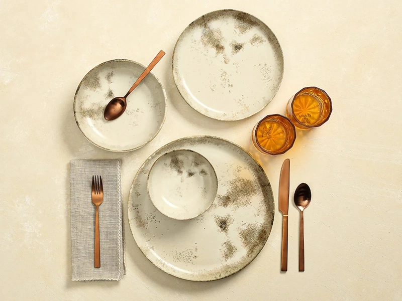 Porland Re-Gen Salda 24 Parça 6 Kişilik Yemek Takımı