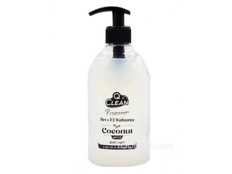 Q Clean Sıvı Sabun Coconut 400ml.