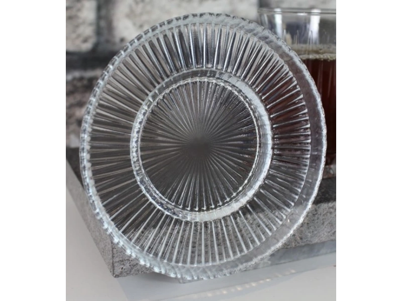 Paşabahçe Riva 6 Lı Çay Tabağı