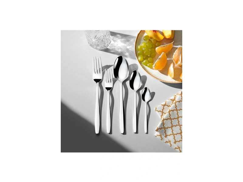 Nehir Sahra Sade 12 Kişilik 60 Parça Çatal Kaşık Takımı