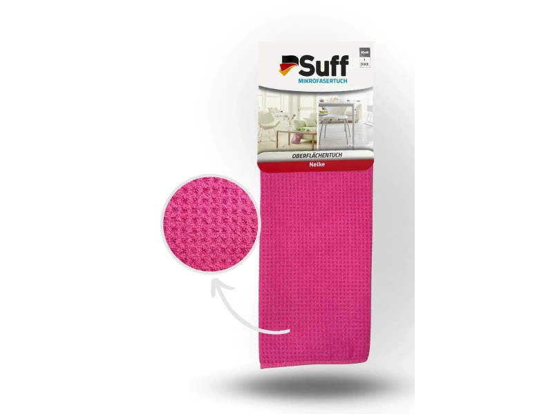 Suff Karanfil Mikrofiber Bez 40x40