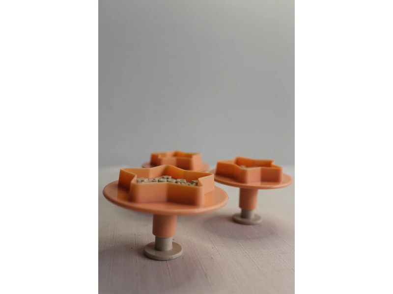 Sunplast 3LÜ Basmalı Yıldız Şekillendirici