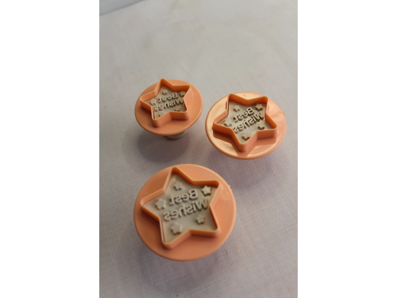 Sunplast 3LÜ Basmalı Yıldız Şekillendirici