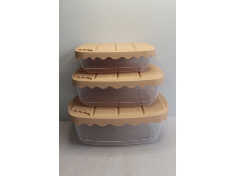 Sunplast Choco Saklama Kabı 3lü Sc-4275