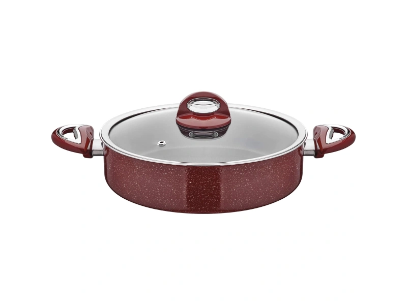 Taç Titan Granit Basık Tencere 26cm TT-1116