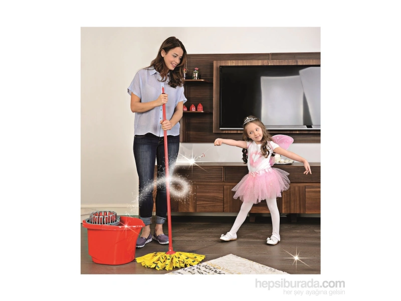 Titiz Cameon Sıkma Aparatlı Temizlik Kovası