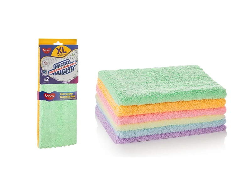 Viora Mikrofiber Temizlik Bez 2li Vrp-322