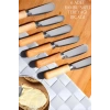 6 Adet Bambu Saplı Kahvaltı Bıçağı Tereyağı, Reçel, Çikolata Bıçağı