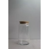 Bambu kapaklı Cam Kavanoz 1100ml