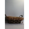 Clk Kare Kumaslı Hasır Sepet 22*8 1046